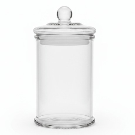 Signature Glass Canister 450ml | Elegant Crystal Lid | Premium Home Storage Jar - Al Kabayel Discount CentreSignature Glass Canister 450ml | Elegant Crystal Lid | Premium Home Storage JarJars & Food SaversSIGNATUREAl Kabayel Discount Centre