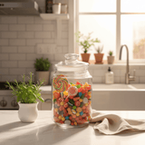Signature Glass Jar with Lid — 1800ml | Premium Airtight Storage Canister - Al Kabayel Discount CentreSignature Glass Jar with Lid — 1800ml | Premium Airtight Storage CanisterJars & Food SaversSIGNATUREAl Kabayel Discount Centre