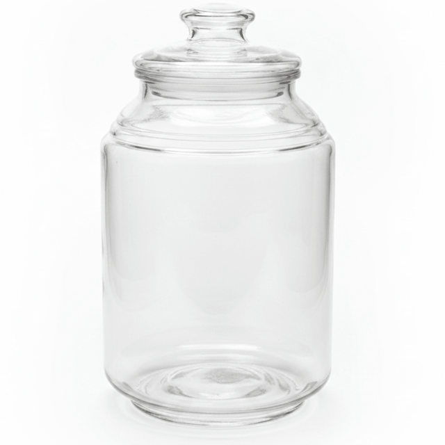 Signature Glass Storage Jar with Lid — 3500ml | Premium Kitchenware - Al Kabayel Discount CentreSignature Glass Storage Jar with Lid — 3500ml | Premium KitchenwareJars & Food SaversSIGNATUREAl Kabayel Discount Centre