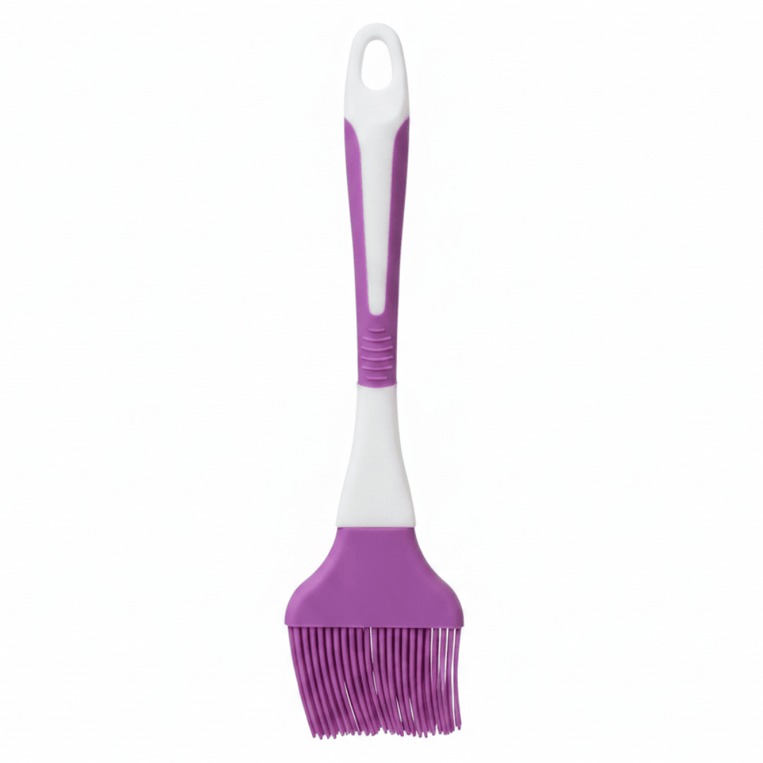 Silicone Oil Basting Brush - 22×6 cm - Purple / Teal Blue - Al Kabayel Discount CentreSilicone Oil Basting Brush - 22×6 cm - Purple / Teal BlueKitchen Utensils & GadgetsAKDCAl Kabayel Discount Centre