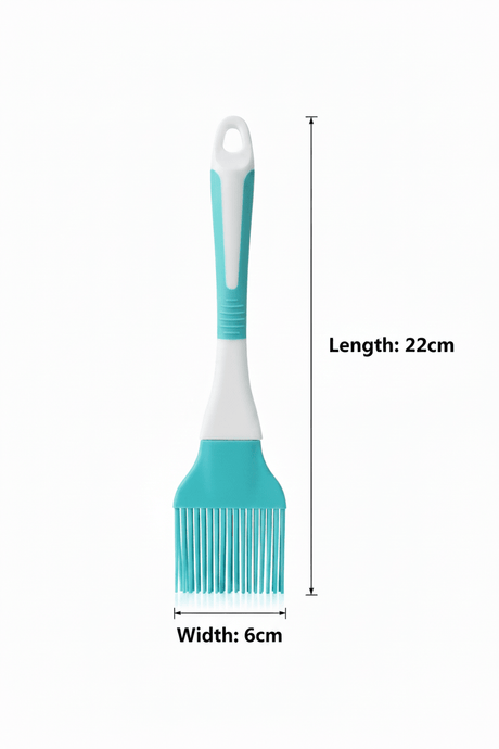 Silicone Oil Basting Brush - 22×6 cm - Purple / Teal Blue - Al Kabayel Discount CentreSilicone Oil Basting Brush - 22×6 cm - Purple / Teal BlueKitchen Utensils & GadgetsAKDCAl Kabayel Discount Centre