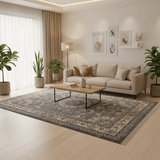 Silk Plaza Dark Grey Polyester Carpet Made in Turkey - 250×350 cm - Al Kabayel Discount CentreSilk Plaza Dark Grey Polyester Carpet Made in Turkey - 250×350 cmMats Carpets & RugsSILK PLAZZAAl Kabayel Discount Centre