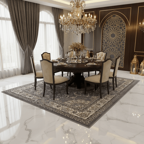 Silk Plaza Dark Grey Polyester Carpet Made in Turkey - 250×350 cm - Al Kabayel Discount CentreSilk Plaza Dark Grey Polyester Carpet Made in Turkey - 250×350 cmMats Carpets & RugsSILK PLAZZAAl Kabayel Discount Centre