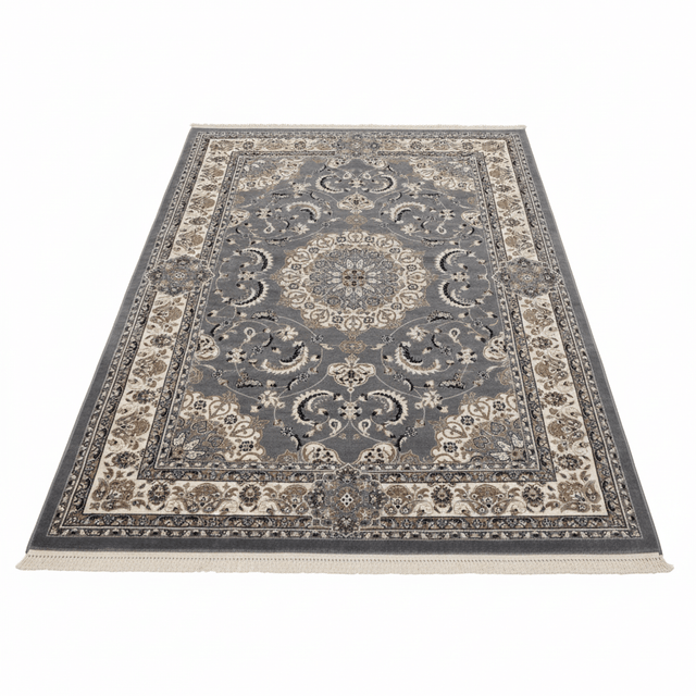 Silk Plaza Dark Grey Polyester Carpet Made in Turkey - 250×350 cm - Al Kabayel Discount CentreSilk Plaza Dark Grey Polyester Carpet Made in Turkey - 250×350 cmMats Carpets & RugsSILK PLAZZAAl Kabayel Discount Centre