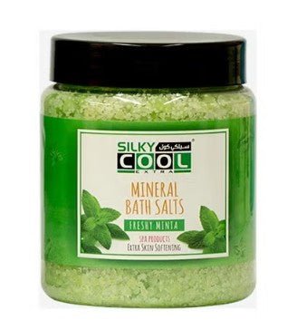 Silky Cool Mineral Bath Salt 750g - Freshy Minta - Al Kabayel Discount CentreSilky Cool Mineral Bath Salt 750g - Freshy MintaBath & BodySILKY COOLAl Kabayel Discount Centre