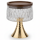 Silu Metal Footed Acrylic Elegant Candy Jar with Lid Decorative Serving and Storage Container 17 × 12 cm - Al Kabayel Discount CentreSilu Metal Footed Acrylic Elegant Candy Jar with Lid Decorative Serving and Storage Container 17 × 12 cmJars & Food SaversSILUAl Kabayel Discount Centre