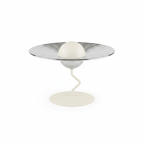Silver & Cream Metal Footed Candy Tray - 16×26cm - Al Kabayel Discount CentreSilver & Cream Metal Footed Candy Tray - 16×26cmServing TraysAKDCAl Kabayel Discount Centre