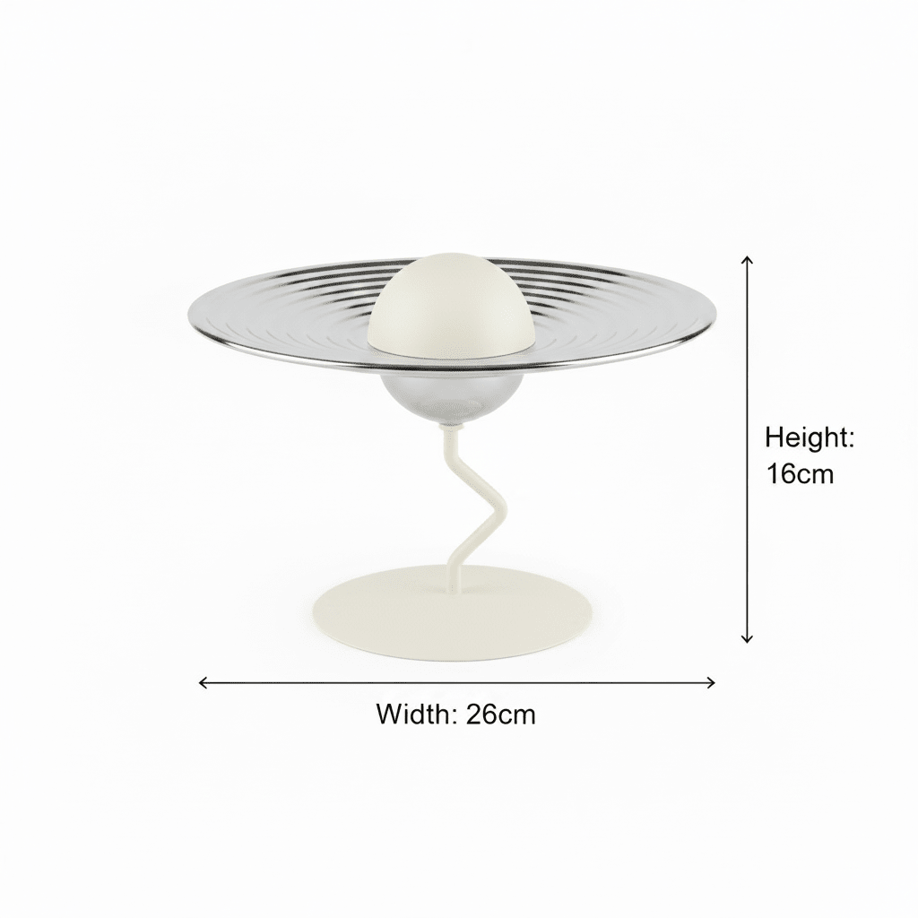 Silver & Cream Metal Footed Candy Tray - 16×26cm - Al Kabayel Discount CentreSilver & Cream Metal Footed Candy Tray - 16×26cmServing TraysAKDCAl Kabayel Discount Centre