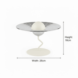 Silver & Cream Metal Footed Candy Tray - 16×26cm - Al Kabayel Discount CentreSilver & Cream Metal Footed Candy Tray - 16×26cmServing TraysAKDCAl Kabayel Discount Centre