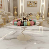 Silver & Cream Metal Footed Candy Tray - 16×26cm - Al Kabayel Discount CentreSilver & Cream Metal Footed Candy Tray - 16×26cmServing TraysAKDCAl Kabayel Discount Centre