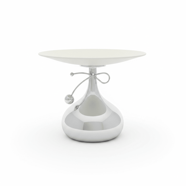 Silver & Cream Metal Footed Candy Tray – 17×20cm - Al Kabayel Discount CentreSilver & Cream Metal Footed Candy Tray – 17×20cmServing TraysAKDCAl Kabayel Discount Centre