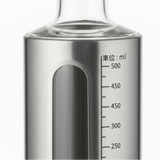 Silver Glass Cruet Bottle with Measurement Scale — 500ml - Al Kabayel Discount CentreSilver Glass Cruet Bottle with Measurement Scale — 500mlKitchen Utensils & GadgetsAKDCAl Kabayel Discount Centre