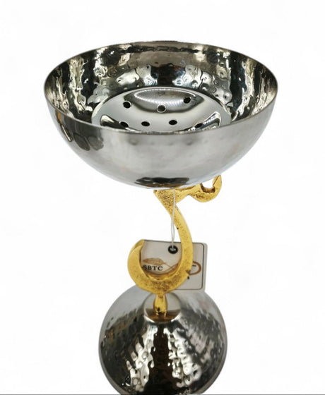Silver Incense Burner 23cm - Al Kabayel Discount CentreSilver Incense Burner 23cmHome Décor AccentsAKDCAl Kabayel Discount Centre