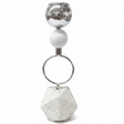 Silver metal candle holder with elegant chalk base 22cm - Al Kabayel Discount CentreSilver metal candle holder with elegant chalk base 22cmHome Décor AccentsAKDCAl Kabayel Discount Centre