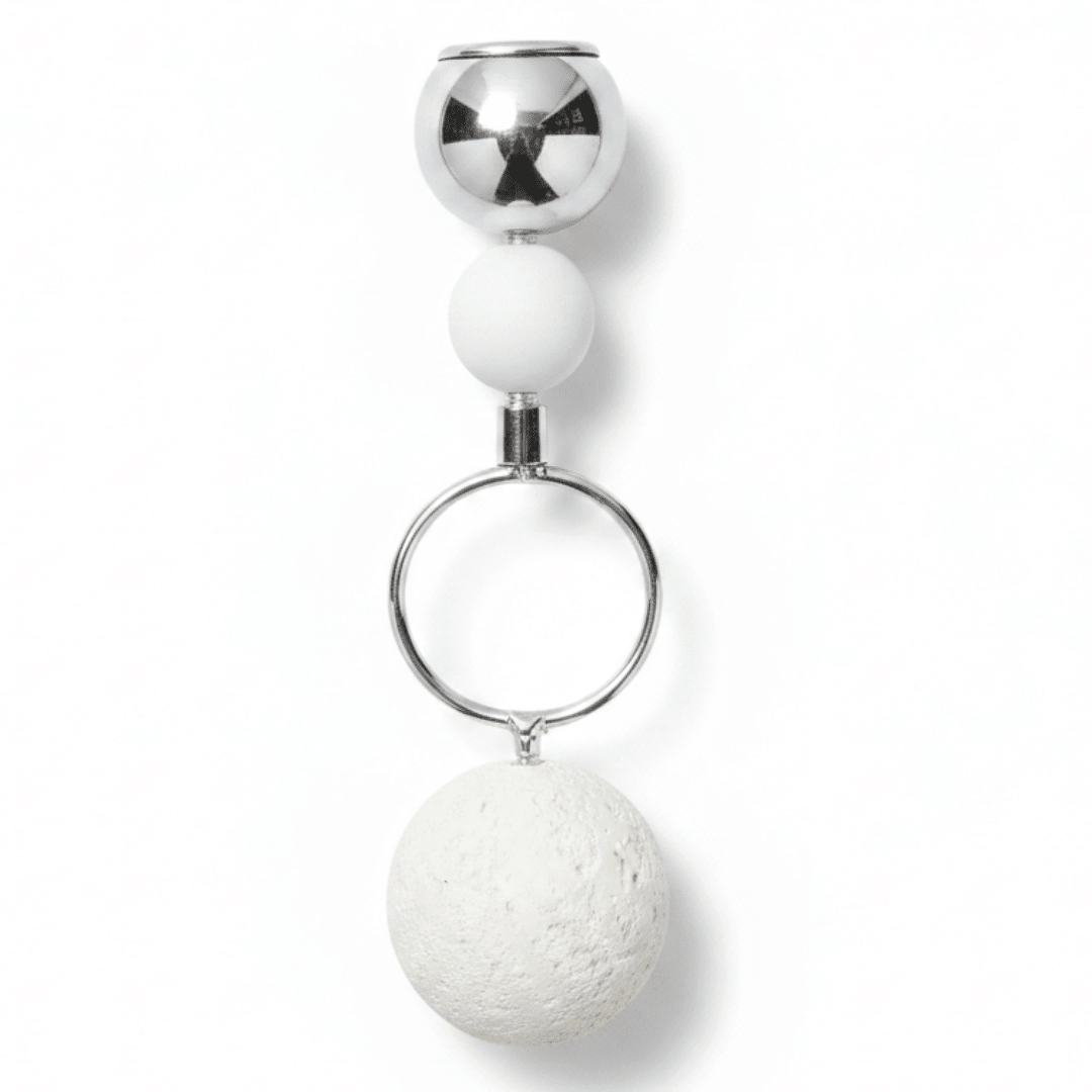 Silver Metal Candle Holder with Round Chalk Base – 20cm - Al Kabayel Discount CentreSilver Metal Candle Holder with Round Chalk Base – 20cmHome Décor AccentsAKDCAl Kabayel Discount Centre