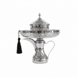 Silver Metal Candy Tray with Dallah Base - 30×23 cm - Al Kabayel Discount CentreSilver Metal Candy Tray with Dallah Base - 30×23 cmServing TraysAKDCAl Kabayel Discount Centre