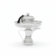 Silver Metal Dallah Candy Tray with Lattice Lid - 25 × 23 cm - Al Kabayel Discount CentreSilver Metal Dallah Candy Tray with Lattice Lid - 25 × 23 cmServing TraysAKDCAl Kabayel Discount Centre