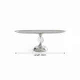 Silver Metal Footed Candy Tray – 30cm - Al Kabayel Discount CentreSilver Metal Footed Candy Tray – 30cmServing TraysAKDCAl Kabayel Discount Centre