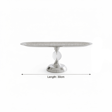 Silver Metal Footed Candy Tray – 30cm - Al Kabayel Discount CentreSilver Metal Footed Candy Tray – 30cmServing TraysAKDCAl Kabayel Discount Centre