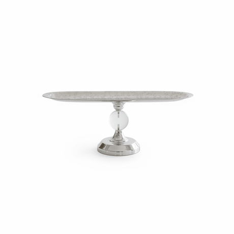 Silver Metal Footed Candy Tray – 30cm - Al Kabayel Discount CentreSilver Metal Footed Candy Tray – 30cmServing TraysAKDCAl Kabayel Discount Centre