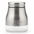 Silver Stainless Steel & Glass Storage Canister — 750ml - Al Kabayel Discount CentreSilver Stainless Steel & Glass Storage Canister — 750mlJars & Food SaversAKDCAl Kabayel Discount Centre