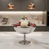 Silver Stainless Steel Ice Cream Bowl - 13×10 cm - Al Kabayel Discount CentreSilver Stainless Steel Ice Cream Bowl - 13×10 cmBowlsAKDCAl Kabayel Discount Centre