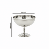 Silver Stainless Steel Ice Cream Bowl - 13×10 cm - Al Kabayel Discount CentreSilver Stainless Steel Ice Cream Bowl - 13×10 cmBowlsAKDCAl Kabayel Discount Centre
