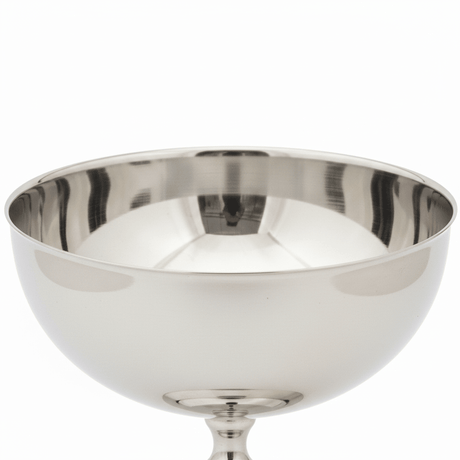 Silver Stainless Steel Ice Cream Bowl with Stem - 10×10 cm - Al Kabayel Discount CentreSilver Stainless Steel Ice Cream Bowl with Stem - 10×10 cmBowlsAKDCAl Kabayel Discount Centre