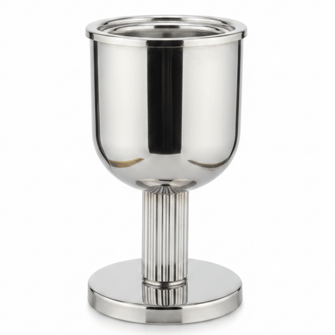 Silver Stainless Steel Incense Burner – Decorative Home Fragrance Holder (18×10 cm) - Al Kabayel Discount CentreSilver Stainless Steel Incense Burner – Decorative Home Fragrance Holder (18×10 cm)Incense BurnerAKDCAl Kabayel Discount Centre