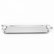 Silver Stainless Steel Rectangle Cake & Serving Tray with Ornate Floral Handles & Rose Quartz Accent – 35×12cm / 45×12cm - Al Kabayel Discount CentreSilver Stainless Steel Rectangle Cake & Serving Tray with Ornate Floral Handles & Rose Quartz Accent – 35×12cm / 45×12cmServing TraysAKDCAl Kabayel Discount Centre