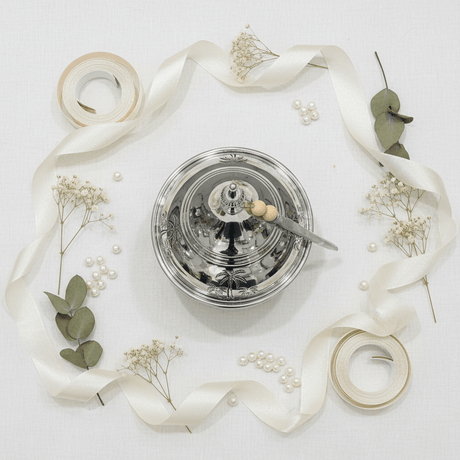 Silver Stainless Steel Tajine with Palm Tree Design — 19cm - Al Kabayel Discount CentreSilver Stainless Steel Tajine with Palm Tree Design — 19cmServing TraysAKDCAl Kabayel Discount Centre