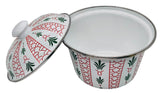SIMBA Enamel Date Bowl with Lid 18cm, Multicolour - Al Kabayel Discount CentreSIMBA Enamel Date Bowl with Lid 18cm, MulticolourBowlsSIMBAAl Kabayel Discount Centre