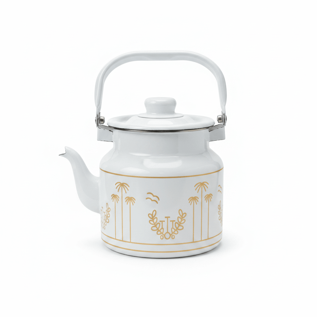 Simba White Enamel Kettle with Lid — 2 Litre - Al Kabayel Discount CentreSimba White Enamel Kettle with Lid — 2 LitreTea/Coffee PotsSIMBAAl Kabayel Discount Centre
