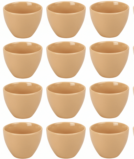 Skov Light Peach Ceramic Arabic Cawa Coffee Cups Set of 12 Minimal Soft Color Design 80 ml - Al Kabayel Discount CentreSkov Light Peach Ceramic Arabic Cawa Coffee Cups Set of 12 Minimal Soft Color Design 80 mlTea CupsSKOVAl Kabayel Discount Centre