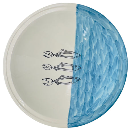 Slama Ceramic Fruit Bowl 38cm*7.6cm, Sardine Blue - Al Kabayel Discount CentreSlama Ceramic Fruit Bowl 38cm*7.6cm, Sardine BlueBowlsSLAMAAl Kabayel Discount Centre