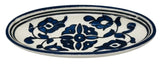 SLAMA Oval Ceramic Plate 20cm, Floral Blue - Al Kabayel Discount CentreSLAMA Oval Ceramic Plate 20cm, Floral BluePlatesSLAMAAl Kabayel Discount Centre