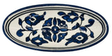 SLAMA Oval Ceramic Plate 20cm, Floral Blue - Al Kabayel Discount CentreSLAMA Oval Ceramic Plate 20cm, Floral BluePlatesSLAMAAl Kabayel Discount Centre