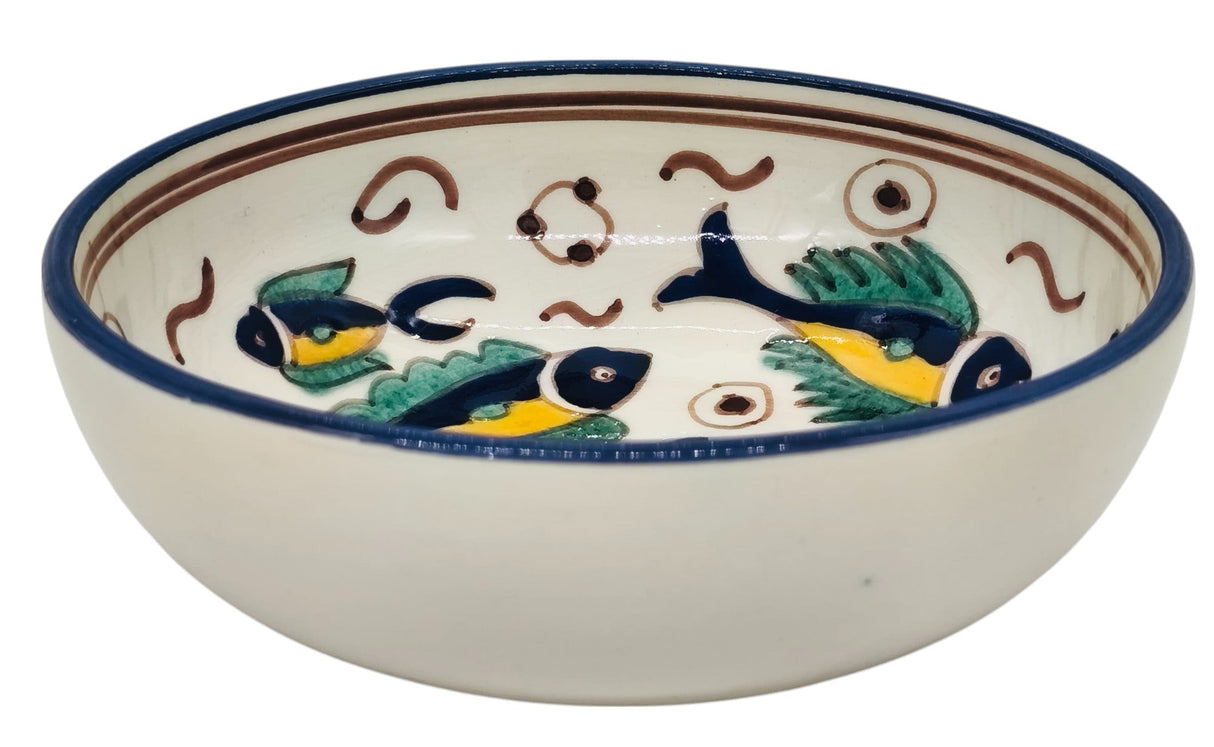 SLAMA Round Ceramic Bowl 19cm, Multicolour Fish Design - Al Kabayel Discount CentreSLAMA Round Ceramic Bowl 19cm, Multicolour Fish DesignBowlsSLAMAAl Kabayel Discount Centre