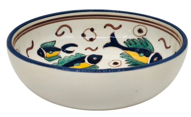 SLAMA Round Ceramic Bowl 19cm, Multicolour Fish Design - Al Kabayel Discount CentreSLAMA Round Ceramic Bowl 19cm, Multicolour Fish DesignBowlsSLAMAAl Kabayel Discount Centre