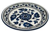 SLAMA Round Ceramic Plate 20cm, Floral Blue - Al Kabayel Discount CentreSLAMA Round Ceramic Plate 20cm, Floral BluePlatesSLAMAAl Kabayel Discount Centre