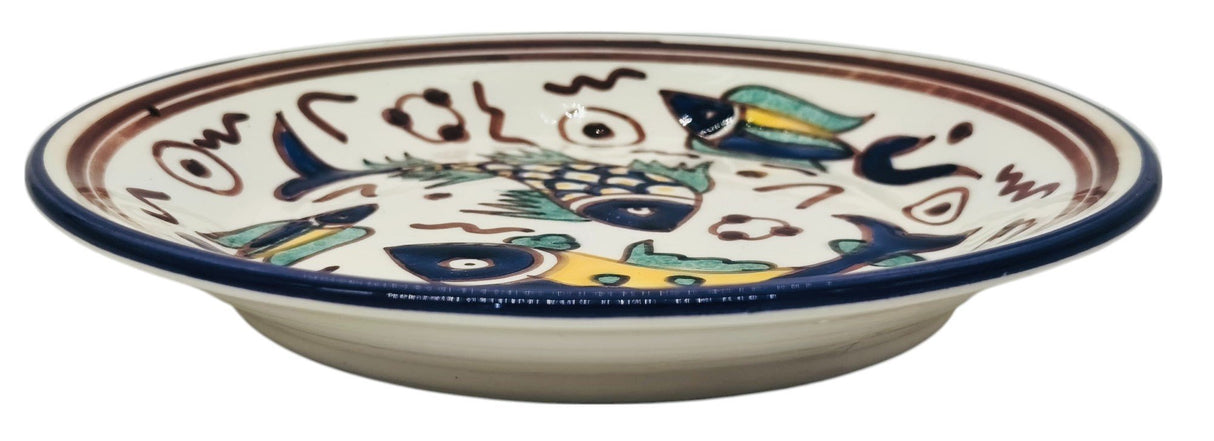 SLAMA Round Ceramic Plate 20cm, Multicolour Fish Design - Al Kabayel Discount CentreSLAMA Round Ceramic Plate 20cm, Multicolour Fish DesignPlatesSLAMAAl Kabayel Discount Centre