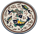 SLAMA Round Ceramic Plate 20cm, Multicolour Fish Design - Al Kabayel Discount CentreSLAMA Round Ceramic Plate 20cm, Multicolour Fish DesignPlatesSLAMAAl Kabayel Discount Centre
