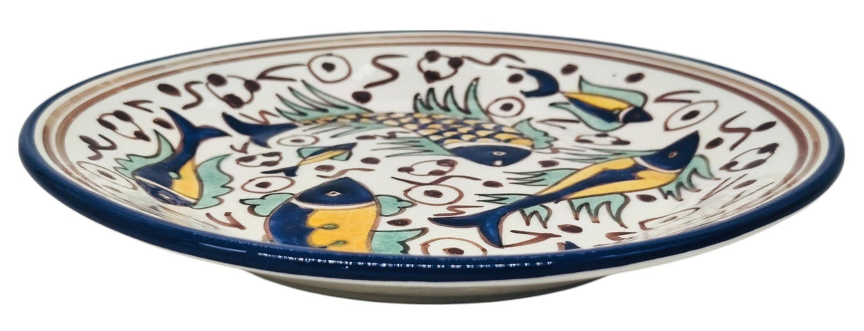 SLAMA Round Ceramic Plate 24cm, Multicolour Fish Design - Al Kabayel Discount CentreSLAMA Round Ceramic Plate 24cm, Multicolour Fish DesignPlatesSLAMAAl Kabayel Discount Centre