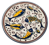 SLAMA Round Ceramic Plate 28cm, Multicolour Fish Design - Al Kabayel Discount CentreSLAMA Round Ceramic Plate 28cm, Multicolour Fish DesignPlatesSLAMAAl Kabayel Discount Centre
