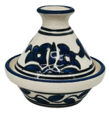SLAMA Round Ceramic Tajine 8cm, Floral Blue - Al Kabayel Discount CentreSLAMA Round Ceramic Tajine 8cm, Floral BlueCookwareSLAMAAl Kabayel Discount Centre