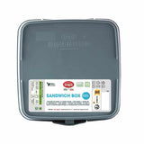 SNIPS Square Sandwich Box 500ml, Grey - Al Kabayel Discount CentreSNIPS Square Sandwich Box 500ml, GreyFood ContainersSNIPSAl Kabayel Discount Centre