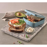 SNIPS Square Sandwich Box 500ml, Grey - Al Kabayel Discount CentreSNIPS Square Sandwich Box 500ml, GreyFood ContainersSNIPSAl Kabayel Discount Centre