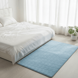 Soft Quilted Floor Mat | Light Blue | 100×150 cm | Anti-Slip Comfort Rug for Living Room, Bedroom & Bathroom - Al Kabayel Discount CentreSoft Quilted Floor Mat | Light Blue | 100×150 cm | Anti-Slip Comfort Rug for Living Room, Bedroom & BathroomDoormatsAKDCAl Kabayel Discount Centre
