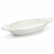 Solecasa Off - White Oval Ceramic Fruit Bowl with Gold Rim - 15.2 Inch - Al Kabayel Discount CentreSolecasa Off - White Oval Ceramic Fruit Bowl with Gold Rim - 15.2 InchBowlsSOLECASAAl Kabayel Discount Centre