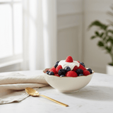 Solecasa Off - White Round Ceramic Bowl with Gold Rim - 4.15 Inch - Al Kabayel Discount CentreSolecasa Off - White Round Ceramic Bowl with Gold Rim - 4.15 InchBowlsSOLECASAAl Kabayel Discount Centre